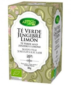 TE VERDE JENGIBRE LIMON BIO 30GRS