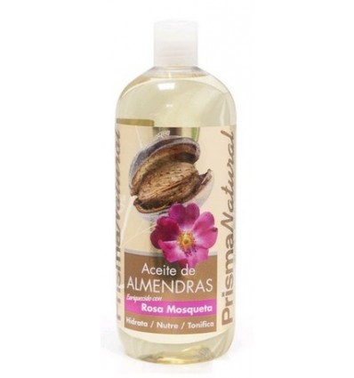 Aceite Almendras Dulce-Rosa Mosqueta 1L Prisma Natural