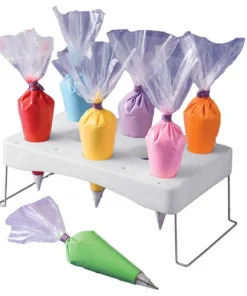 Alternative view of SOPORTE DE PLASTICO SOBRE MESA PARA MANGAS (Ud)