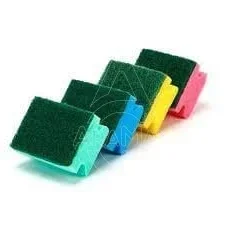 Alternative view of SALVAUÑAS BAÑO FIBRA VERDE CON ESPONJA MULTICOLOR UNID. (C/5)
13,5x7x4,3CMS. YORK
