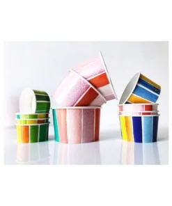TARRINAS 22M HELADOS PAPEL POLITENADO 230cc (180Uds)